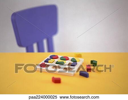 Children's toys on table. View Large Photo Image Stock Photography - Children's toys on table.. Fotosearch