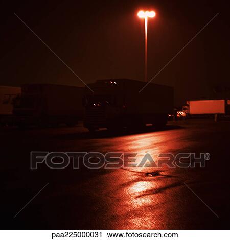 Street light, night View Large Photo Image Stock Image - Street light, night. Fotosearch