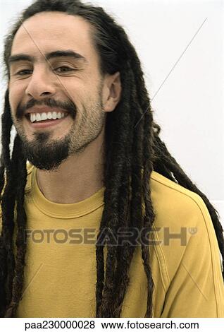 Man smiling at camera, portrait. View Large Photo Image Stock Photo - Man smiling at camera, portrait.. Fotosearch
