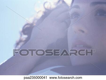 Young woman hugging man, close up View Large Photo Image Stock Image - Young woman hugging man, close up. Fotosearch