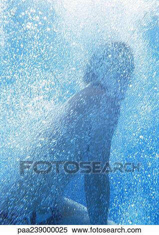 Man underwater View Large Photo Image Stock Photography - Man underwater. Fotosearch