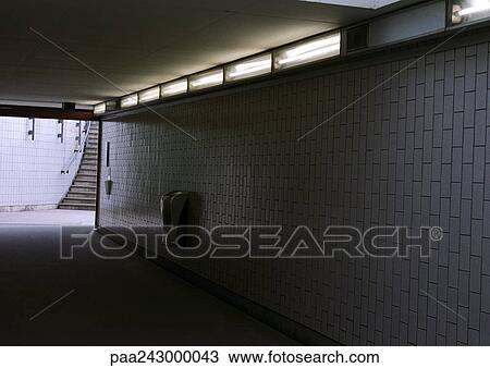 Subterranean passage View Large Photo Image Stock Image - Subterranean passage. Fotosearch