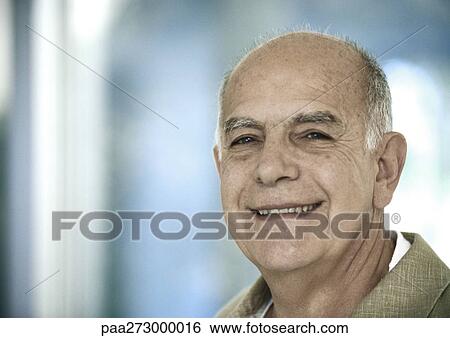 Stock Photograph - Senior man, portrait. Fotosearch