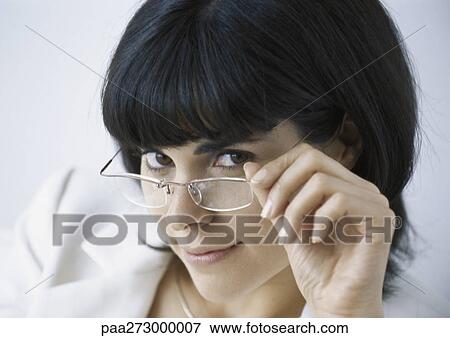 Stock Photo - Woman, portrait. Fotosearch