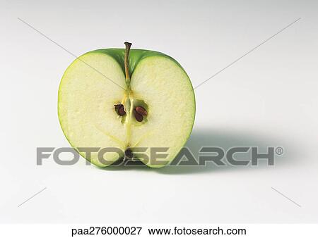 Apple half View Large Photo Image Stock Photo - Apple half. Fotosearch