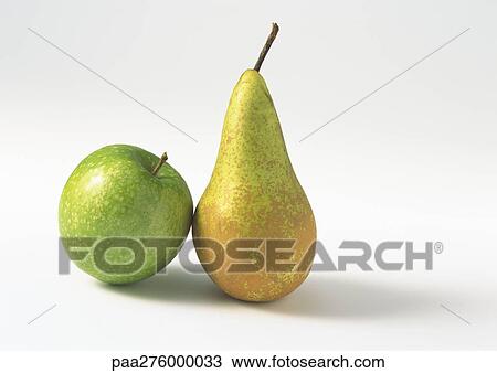 Pear and apple View Large Photo Image Stock Image - Pear and apple. Fotosearch