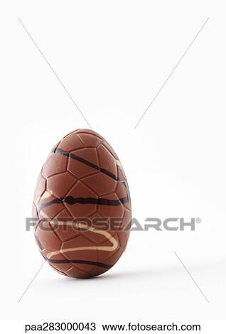 Chocolate egg View Large Photo Image Stock Image - Chocolate egg. Fotosearch