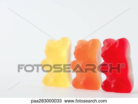 Stock Image - Gummy bears. Fotosearch