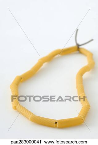 Pasta necklace View Large Photo Image Stock Image - Pasta necklace. Fotosearch