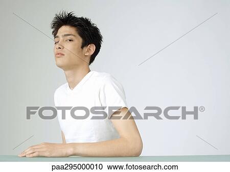 Young man, portrait View Large Photo Image Stock Image - Young man, portrait. Fotosearch