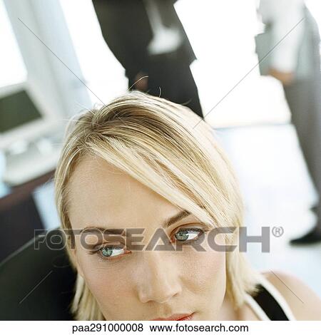 Stock Photo - Businesspeople in office. Fotosearch