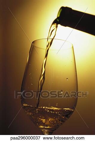 Stock Photo - White wine. Fotosearch