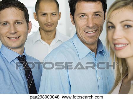 Businesspeople, portrait View Large Photo Image Stock Photo - Businesspeople, portrait. Fotosearch