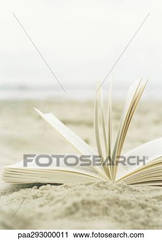 Open book laying in sand View Large Photo Image Stock Image - Open book laying in sand. Fotosearch