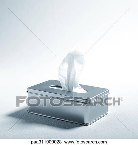 Stock Photo - Tissue box. Fotosearch