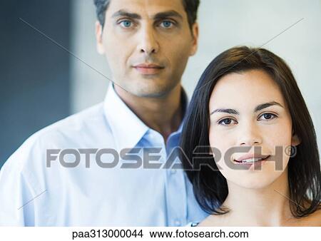 Man and woman, portrait View Large Photo Image Picture - Man and woman, portrait. Fotosearch