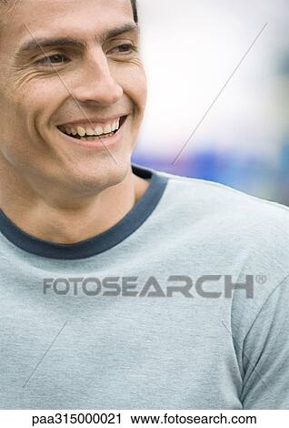 Young man smiling View Large Photo Image Stock Image - Young man smiling. Fotosearch
