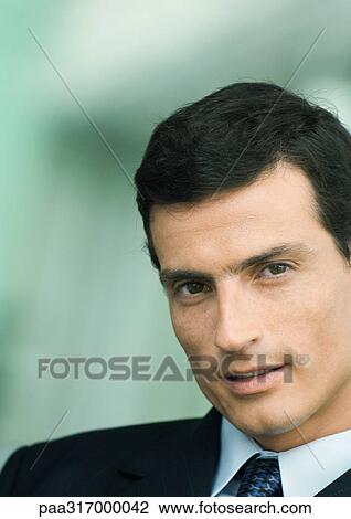 Stock Image - Businessman, portrait. Fotosearch