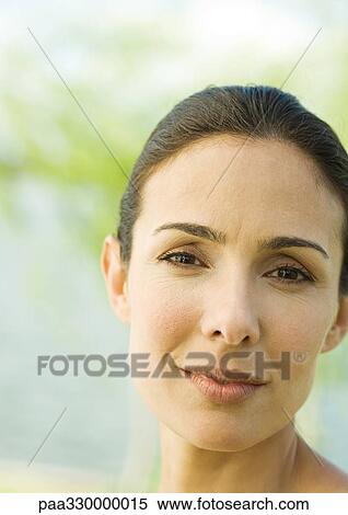 Stock Photography - Woman's face. Fotosearch