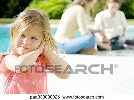 Stock Photography - Little girl. Fotosearch