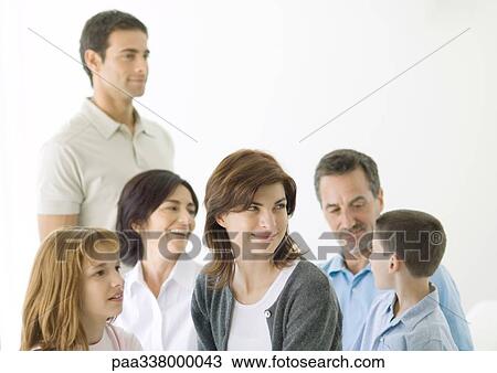 Family gathering View Large Photo Image Stock Image - Family gathering. Fotosearch