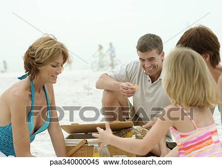 Picnic on beach View Large Photo Image Stock Photography - Picnic on beach. Fotosearch