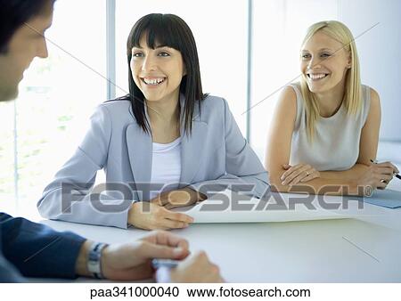 Business meeting View Large Photo Image Stock Image - Business meeting. Fotosearch