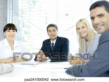 Stock Image - Business meeting. Fotosearch