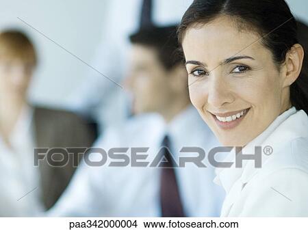 Picture - Businesswoman, portrait. Fotosearch