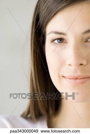 Woman, portrait View Large Photo Image Stock Photo - Woman, portrait. Fotosearch