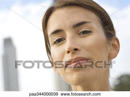 Woman, portrait View Large Photo Image Stock Photo - Woman, portrait. Fotosearch