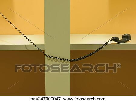 Stock Photo - Phone off the hook. Fotosearch