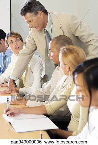 Stock Photograph - Business meeting. Fotosearch