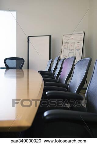Stock Image - Empty conference room. Fotosearch