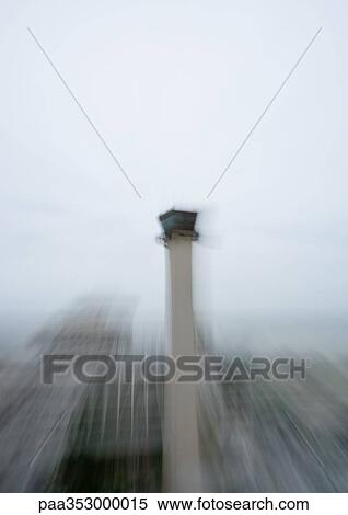 Airport control tower, blurred View Large Photo Image Stock Photography - Airport control tower, blurred. Fotosearch