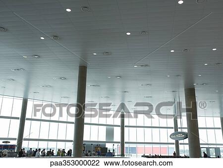 Airport interior View Large Photo Image Stock Image - Airport interior. Fotosearch