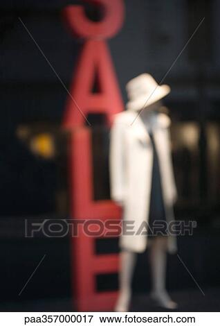 Mannequin and sale sign View Large Photo Image Stock Photo - Mannequin and sale sign. Fotosearch