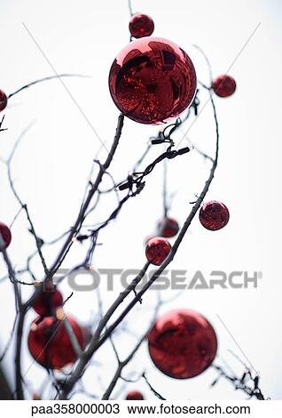 Stock Image - Christmas ornaments. Fotosearch