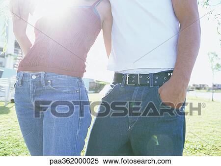 Couple going for walk, mid section View Large Photo Image Stock Photography - Couple going for walk, mid section. Fotosearch