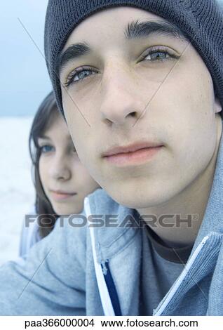 Teenage couple View Large Photo Image Picture - Teenage couple. Fotosearch