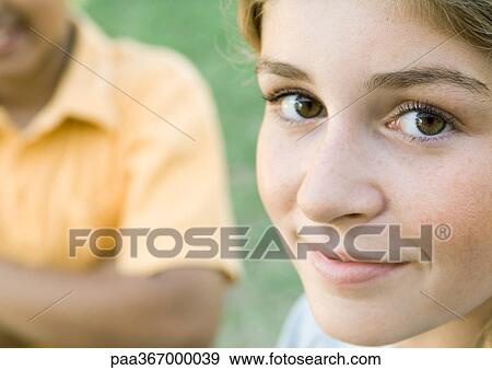 Preteen friends, portrait View Large Photo Image Stock Photo - Preteen friends, portrait. Fotosearch