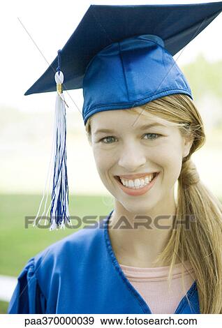 Female graduate View Large Photo Image Stock Photo - Female graduate. Fotosearch