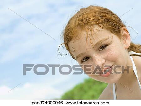 Girl smiling View Large Photo Image Stock Photograph - Girl smiling. Fotosearch
