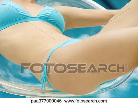 bikini transparent woman