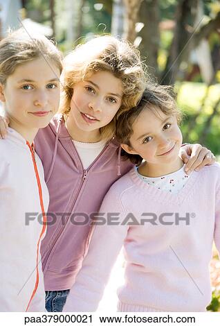 Group of preteen girls View Large Photo Image Stock Image - Group of preteen girls. Fotosearch