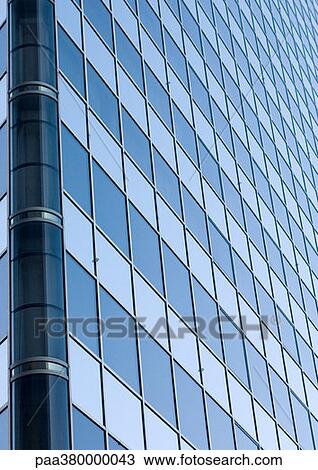 Skycraper, full frame close-up view View Large Photo Image Stock Image - Skycraper, full frame close-up view. Fotosearch