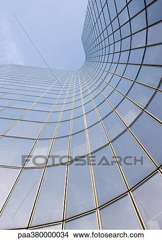 Skycraper, low angle view View Large Photo Image Picture - Skycraper, low angle view. Fotosearch