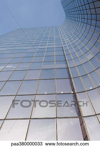 Skycraper, low angle view View Large Photo Image Stock Image - Skycraper, low angle view. Fotosearch