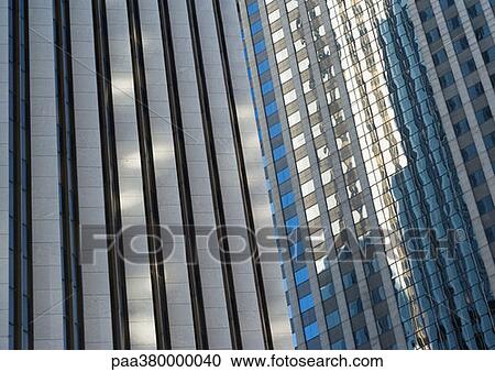 Skycrapers, full frame close-up view View Large Photo Image Stock Image - Skycrapers, full frame close-up view. Fotosearch