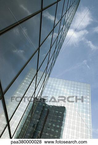 Skycrapers, low angle view View Large Photo Image Stock Photo - Skycrapers, low angle view. Fotosearch